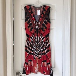 Alexander McQueen sleeveless v-neck dress